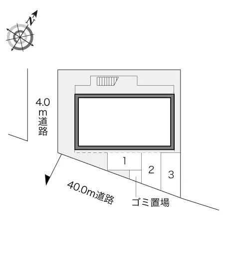 ★手数料０円★安芸郡海田町曙町　月極駐車場（LP）